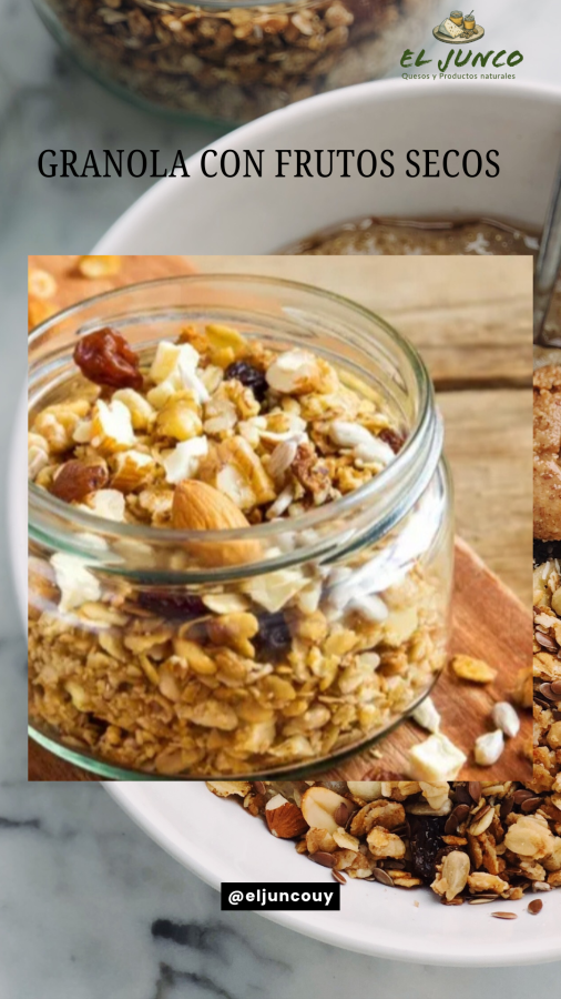 Granola con frutos secos 